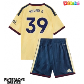 Arsenal Bruno Guimaraes #39 Dětské Alternativní dres komplet 2026-27 Krátký Rukáv (+ trenýrky)